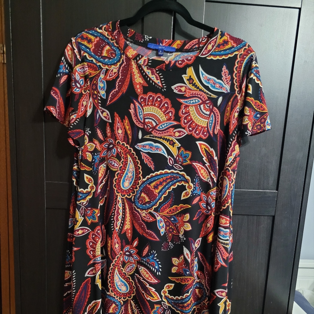 Apt 9 Paisley Dress Size XL